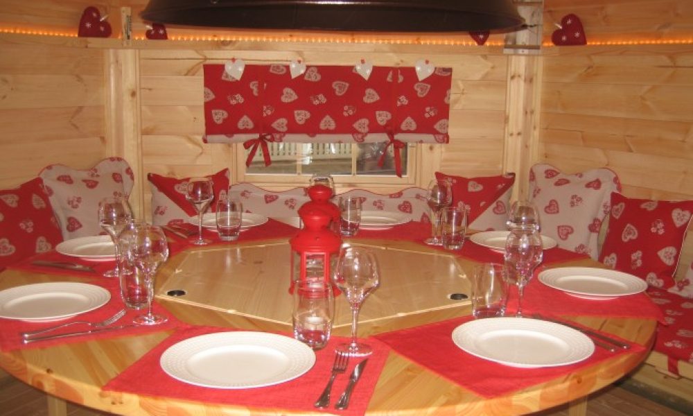 chalet privatif intérieur